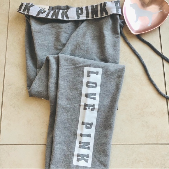 *NEW* VS PINK Pullover & Jogger Gray SET Size XS - Picture 13 of 15